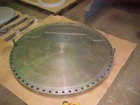 Heat Exchanger Tube Sheets and Baffles Are Drilled On CNC Turning Center